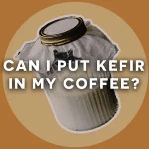 can i use kefir in coffee