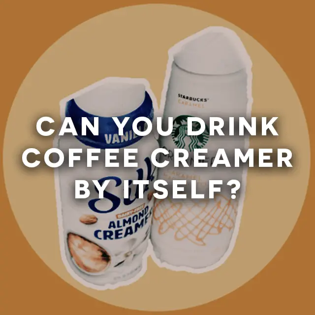 can you drink coffee creamer by itself thumbnail